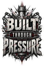 Built Through Pressure Oversized Graphic T-Shirt