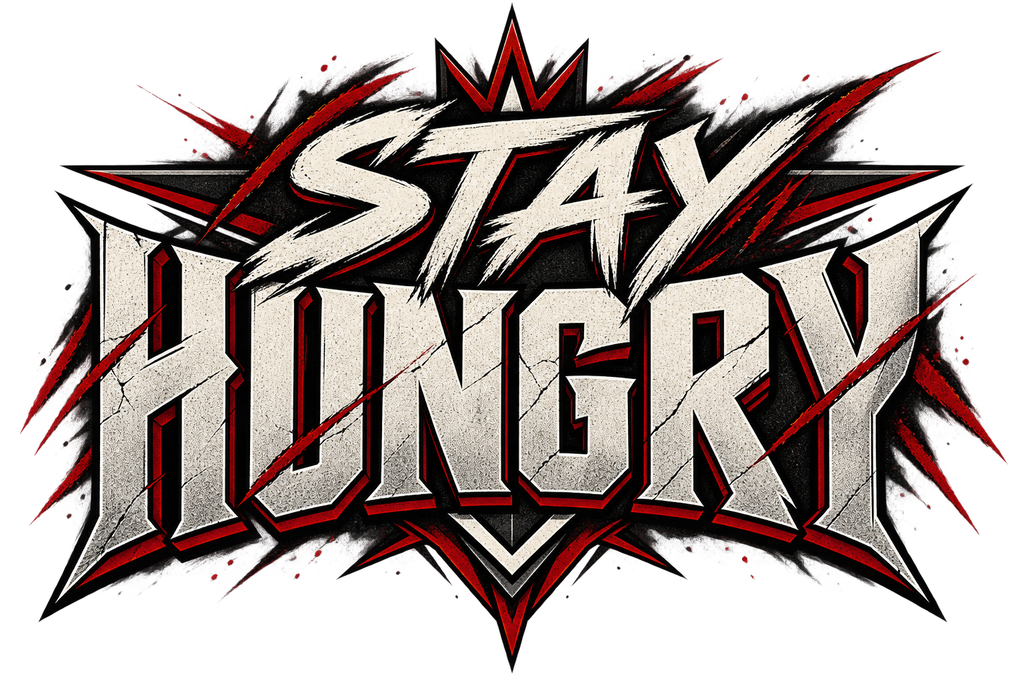 Stay Hungry Keep Building Oversized Streetwear T-Shirt