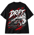DRIFT — Oversized Automotive Graphic T-Shirt
