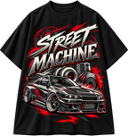 Street Machine Vintage Racing Oversized T-Shirt