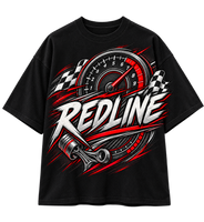 REDLINE Oversized Motorsport Graphic T-Shirt