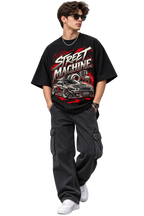 Street Machine Vintage Racing Oversized T-Shirt