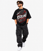 REDLINE Oversized Motorsport Graphic T-Shirt
