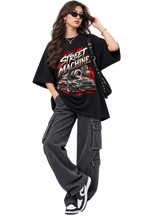 Street Machine Vintage Racing Oversized T-Shirt