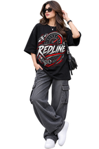 REDLINE Oversized Motorsport Graphic T-Shirt
